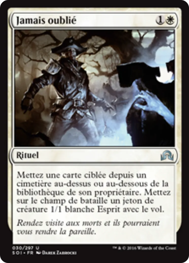 Jamais oublié — Shadows over Innistrad — Magic: The Gathering