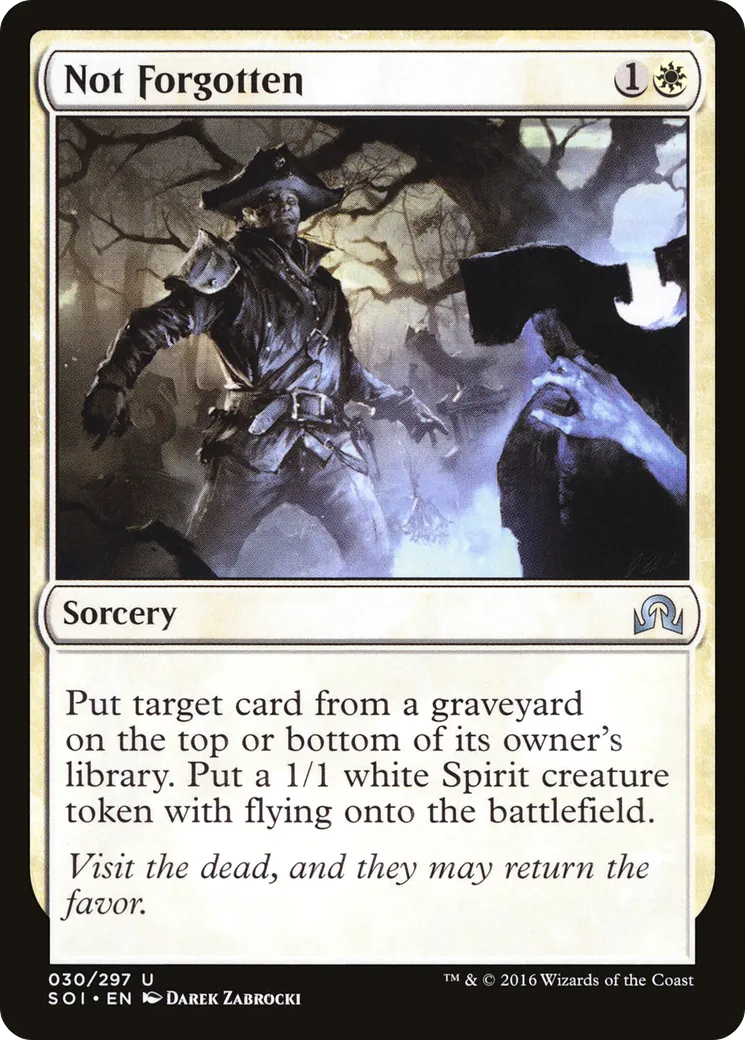 Jamais oublié — Shadows over Innistrad — Magic: The Gathering