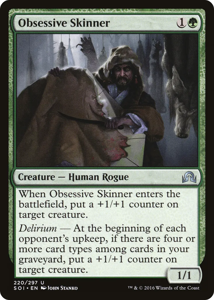 Tanneur obsessionnel — Shadows over Innistrad — Magic: The Gathering