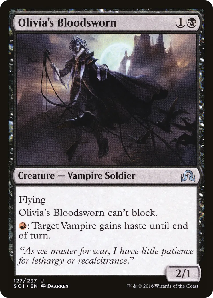 Sangvasseur d'Olivia — Shadows over Innistrad — Magic: The Gathering