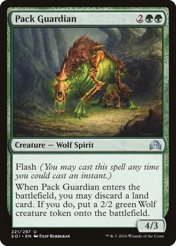 Gardienne de la meute — Shadows over Innistrad — Magic: The Gathering