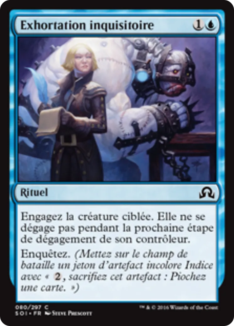 Exhortation inquisitoire — Shadows over Innistrad — Magic: The Gathering