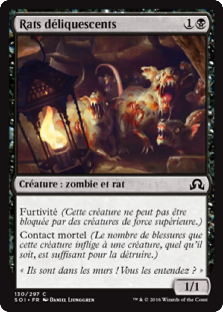 Rats déliquescents — Shadows over Innistrad — Magic: The Gathering