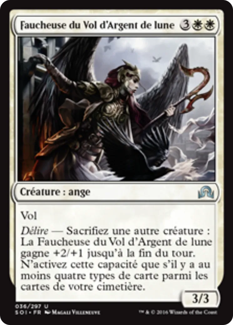 Faucheuse du Vol d'Argent de lune — Shadows over Innistrad — Magic: The Gathering