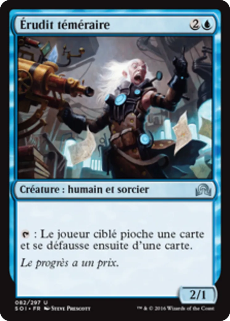 Érudit téméraire — Shadows over Innistrad — Magic: The Gathering