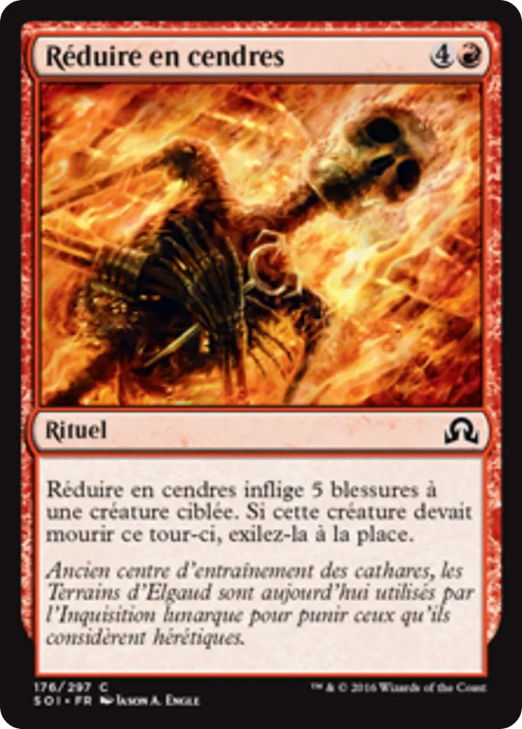 Réduire en cendres — Shadows over Innistrad — Magic: The Gathering