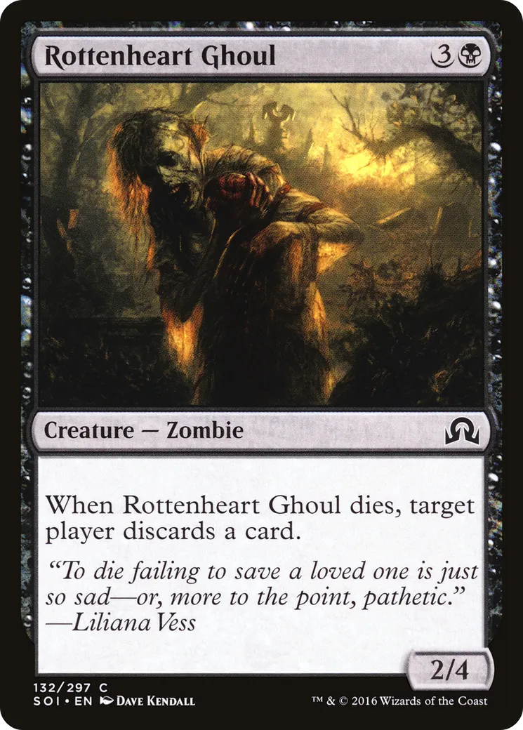 Rottenheart Ghoul — Shadows over Innistrad — Magic: The Gathering