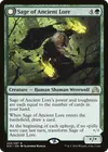Product image for Sage of Ancient Lore // Werewolf of Ancient Hunger