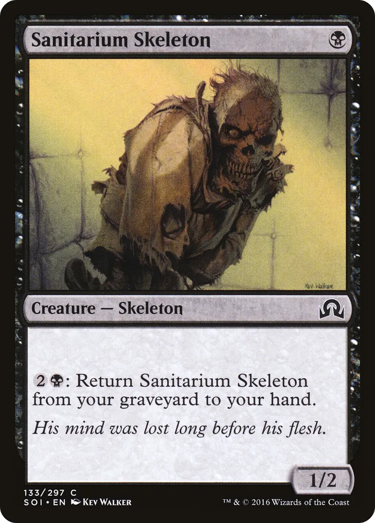 Sanitarium Skeleton — Shadows over Innistrad — Magic: The Gathering