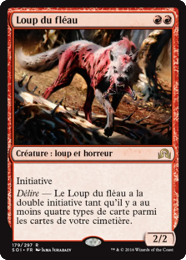 Loup du fléau — Shadows over Innistrad — Magic: The Gathering
