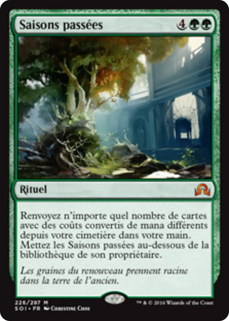 Saisons passées — Shadows over Innistrad — Magic: The Gathering