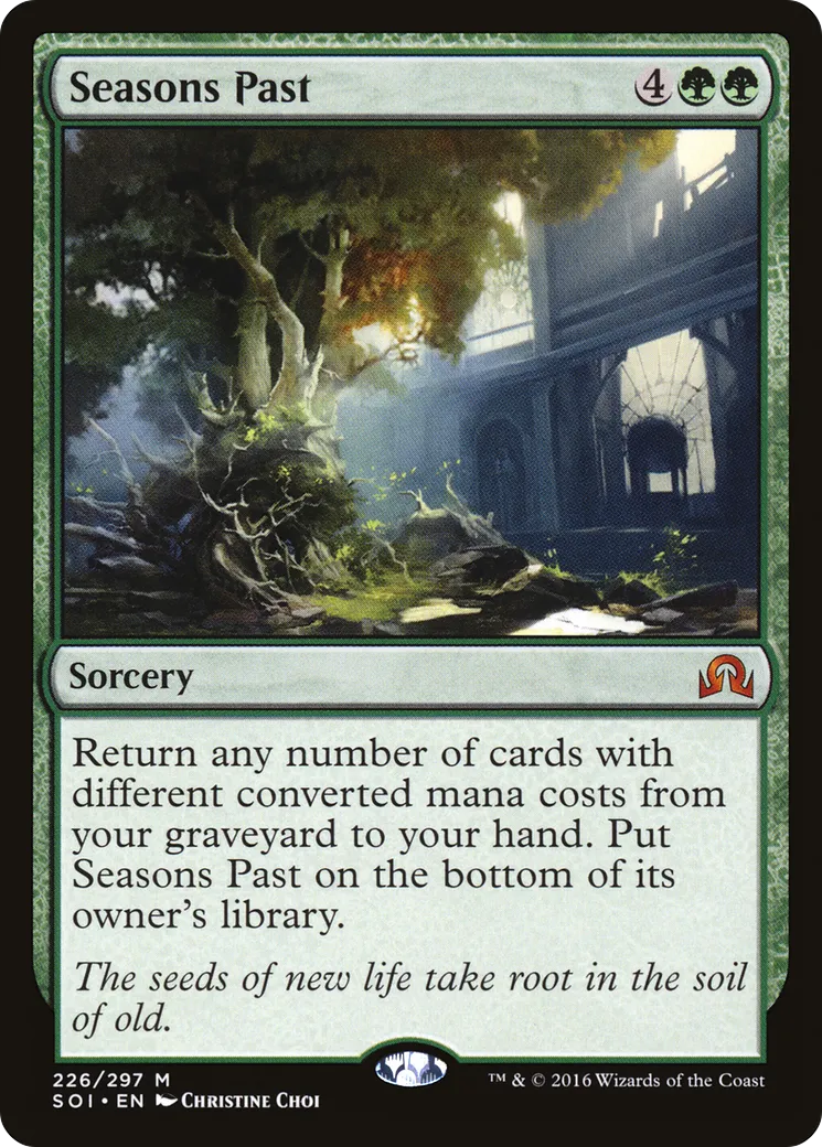 Seasons Past — Shadows over Innistrad — Magic: The Gathering