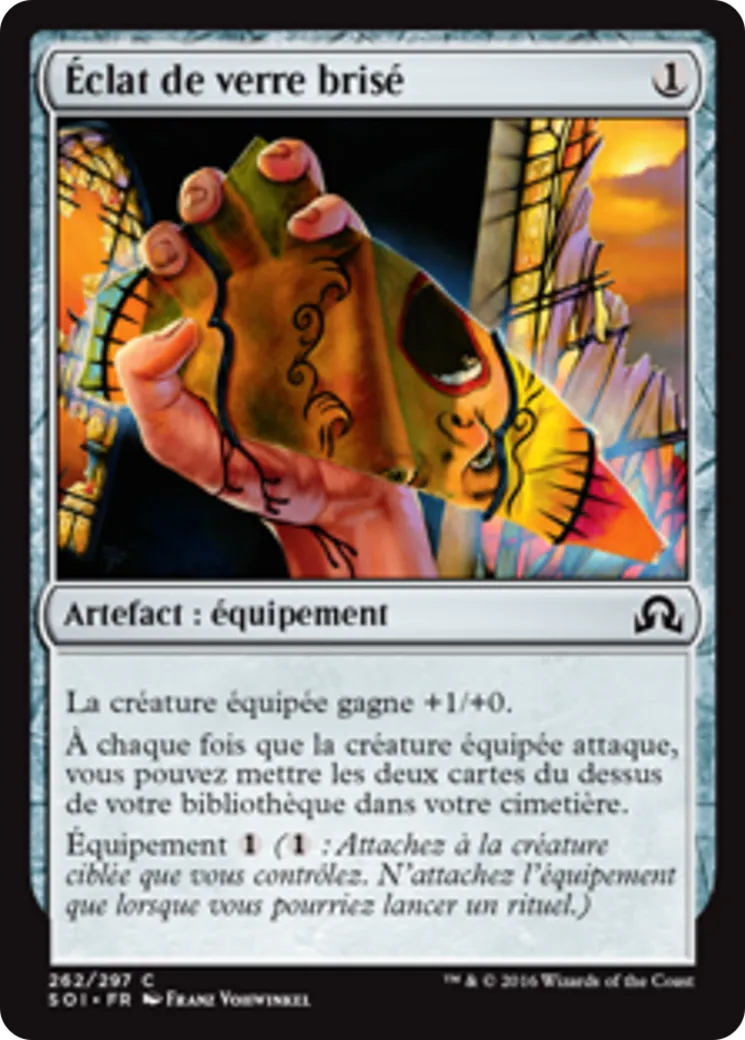 Éclat de verre brisé — Shadows over Innistrad — Magic: The Gathering