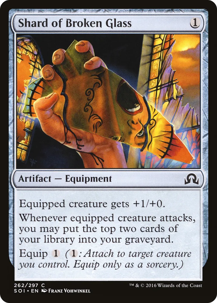 Éclat de verre brisé — Shadows over Innistrad — Magic: The Gathering