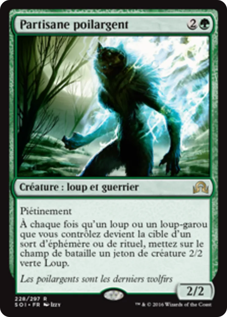 Partisane poilargent — Shadows over Innistrad — Magic: The Gathering