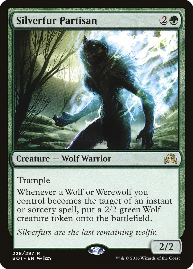 Partisane poilargent — Shadows over Innistrad — Magic: The Gathering