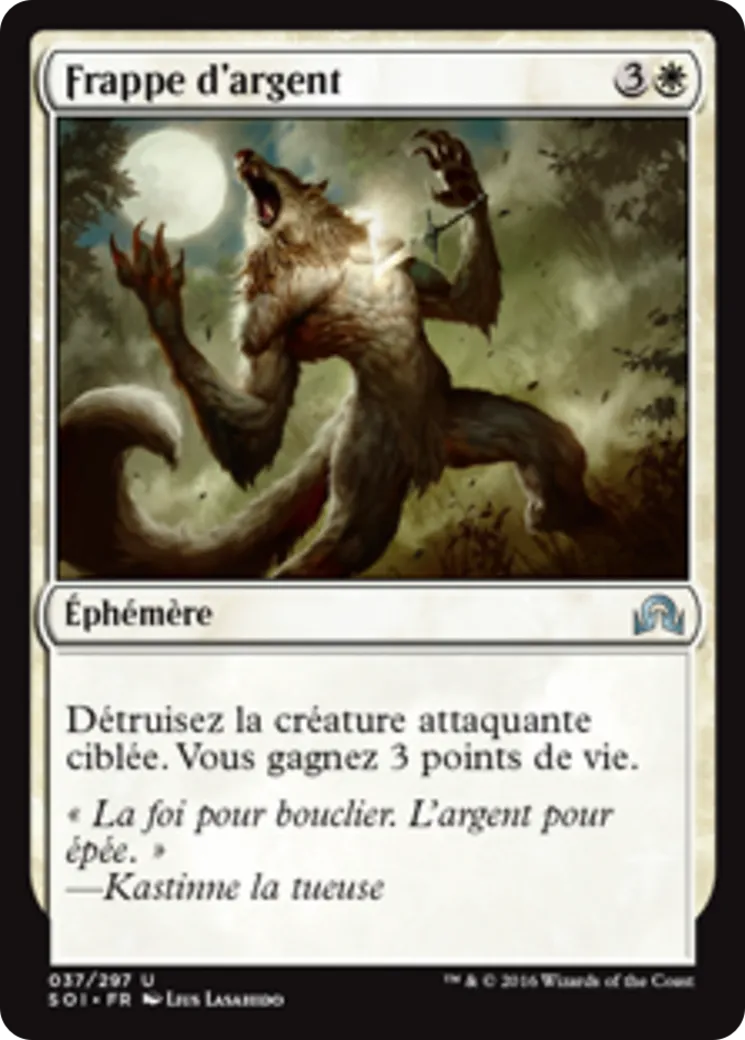 Frappe d'argent — Shadows over Innistrad — Magic: The Gathering