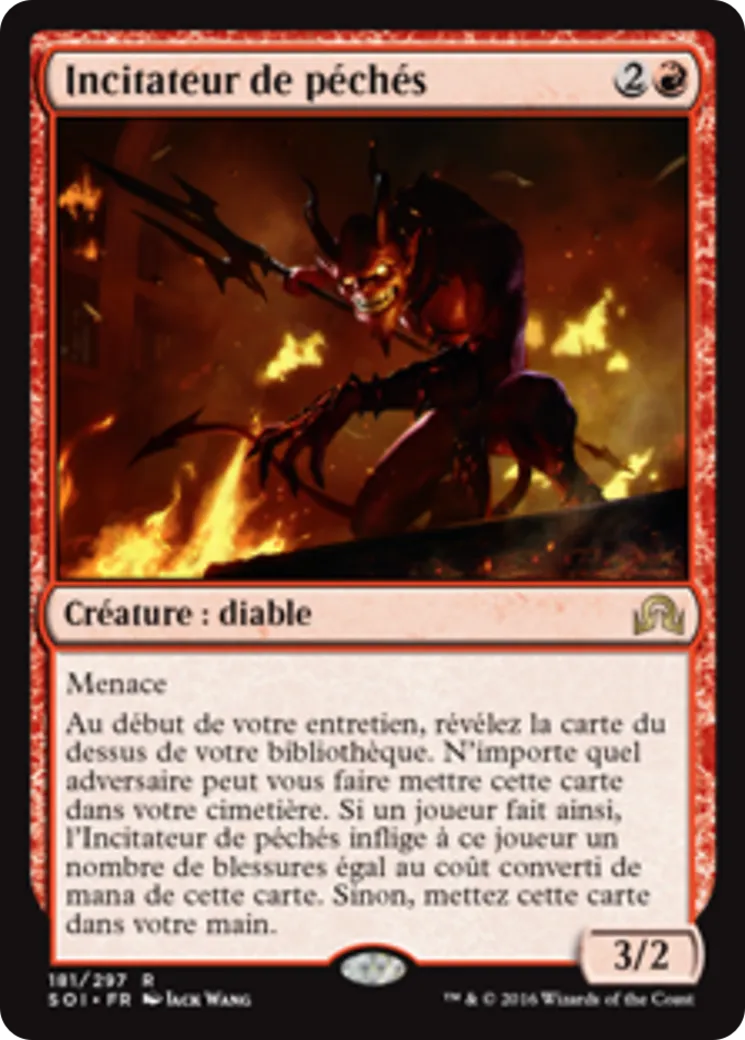 Incitateur de péchés — Shadows over Innistrad — Magic: The Gathering