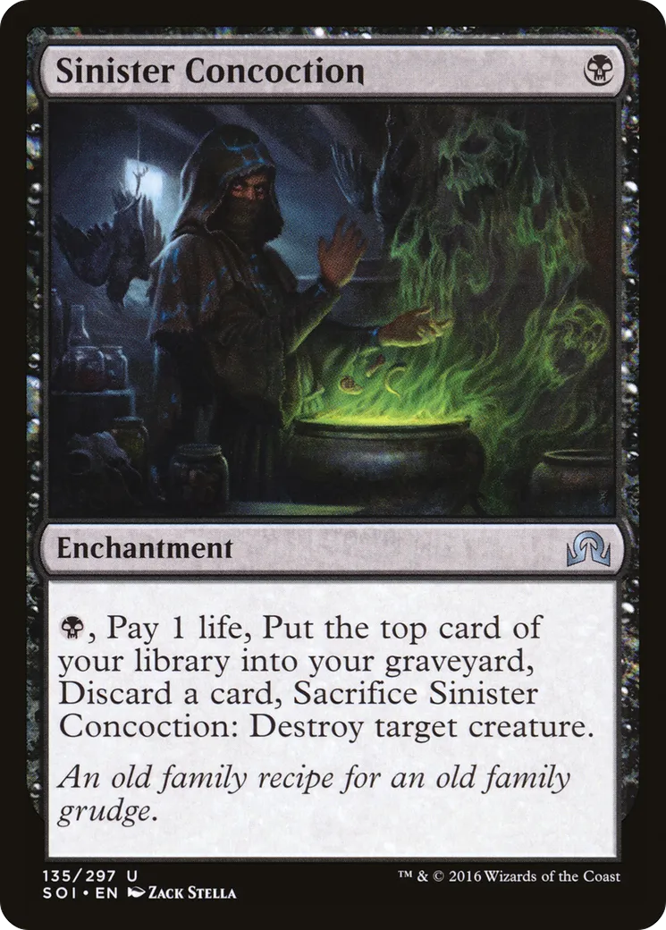 Sinistre mixture — Shadows over Innistrad — Magic: The Gathering