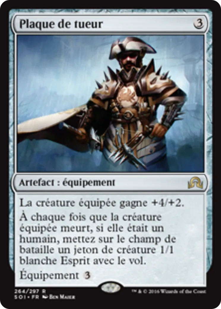 Plaque de tueur — Shadows over Innistrad — Magic: The Gathering