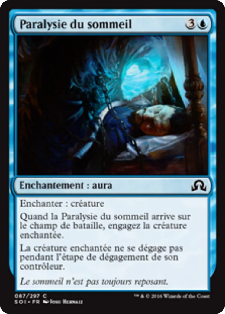 Paralysie du sommeil — Shadows over Innistrad — Magic: The Gathering