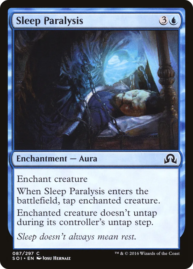 Sleep Paralysis — Shadows over Innistrad — Magic: The Gathering