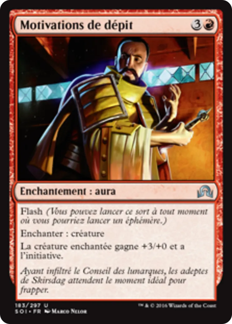 Motivations de dépit — Shadows over Innistrad — Magic: The Gathering