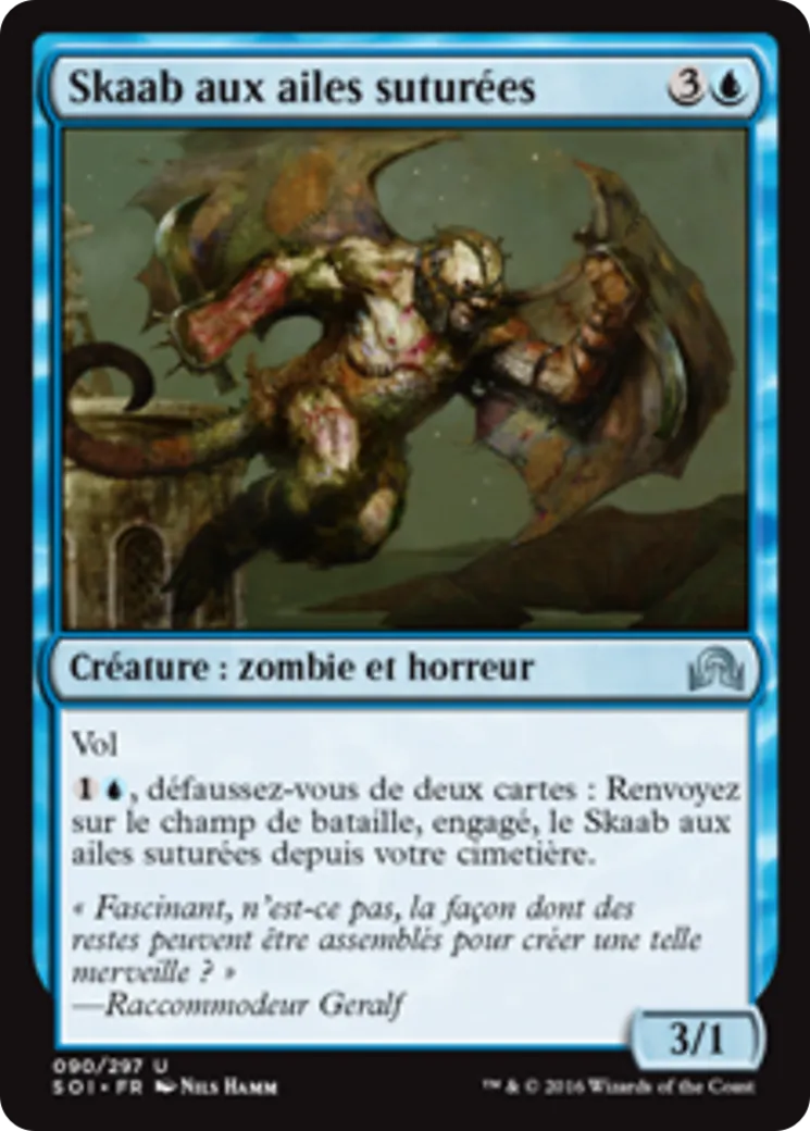 Skaab aux ailes suturées — Shadows over Innistrad — Magic: The Gathering
