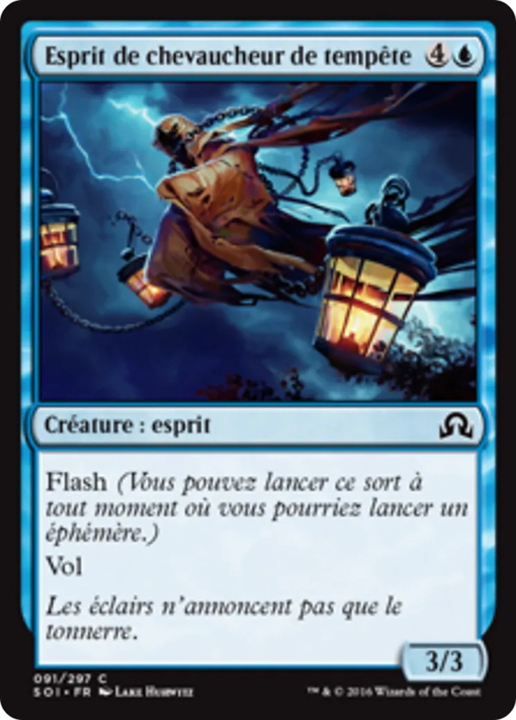 Esprit de chevaucheur de tempête — Shadows over Innistrad — Magic: The Gathering