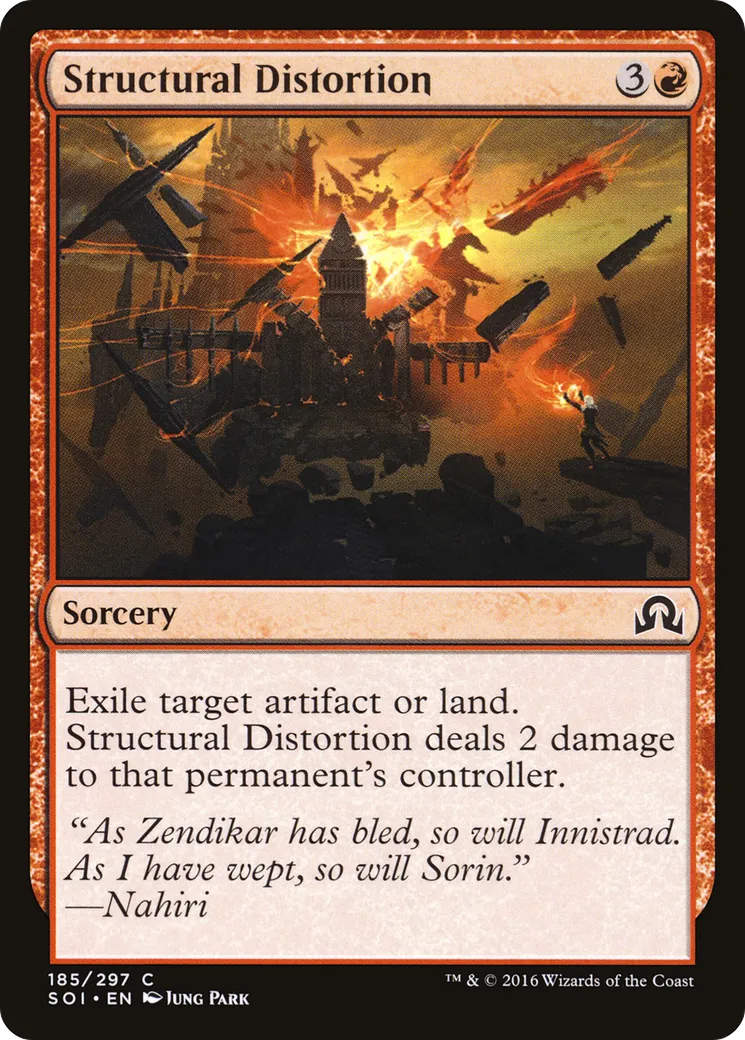 Structural Distortion — Shadows over Innistrad — Magic: The Gathering