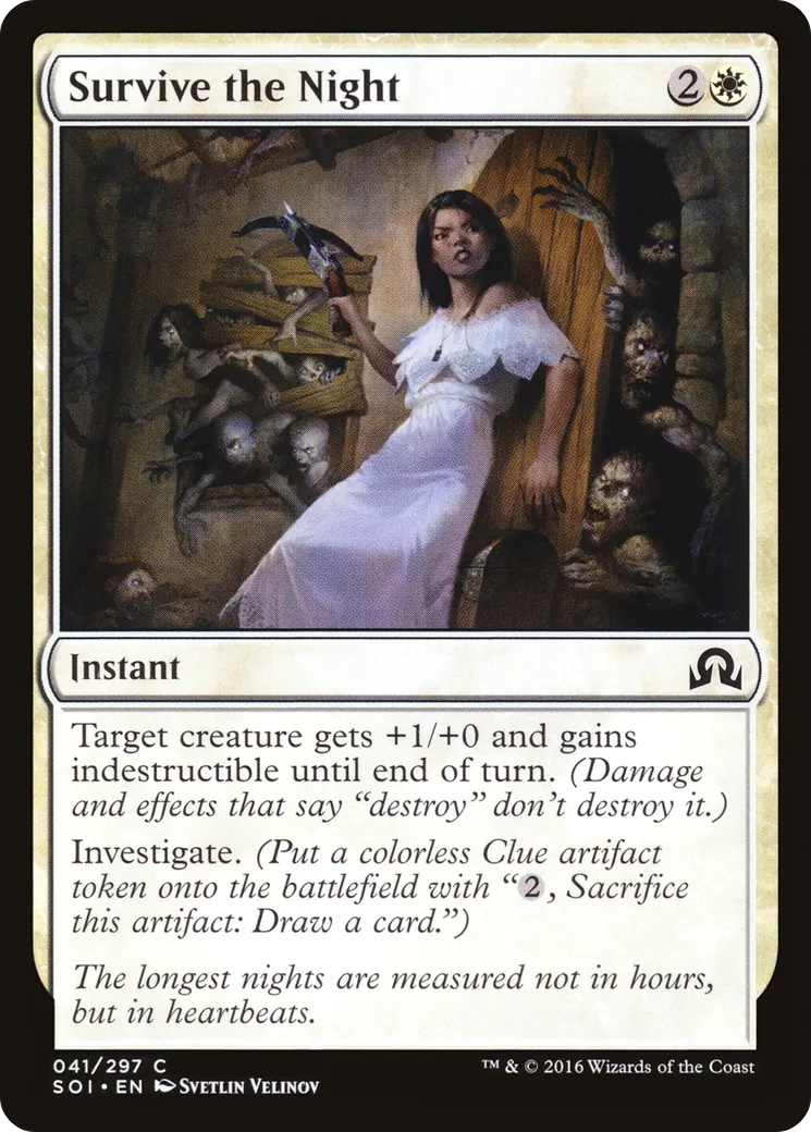 Survive the Night — Shadows over Innistrad — Magic: The Gathering