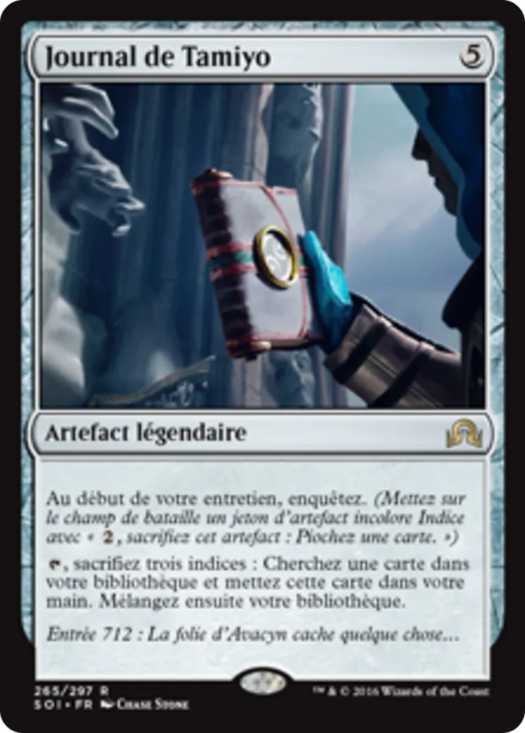 Journal de Tamiyo — Shadows over Innistrad — Magic: The Gathering
