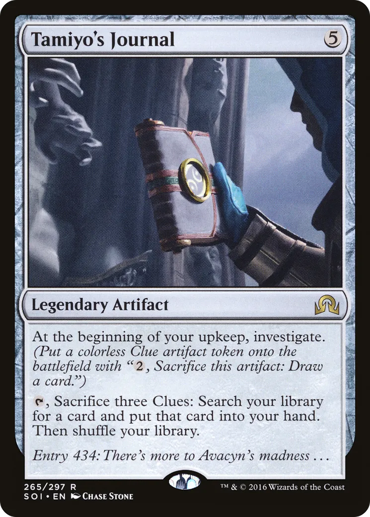 Tamiyo's Journal — Shadows over Innistrad — Magic: The Gathering