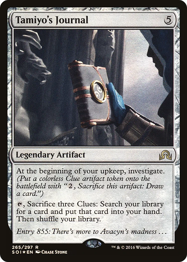 Tamiyo's Journal — Shadows over Innistrad — Magic: The Gathering