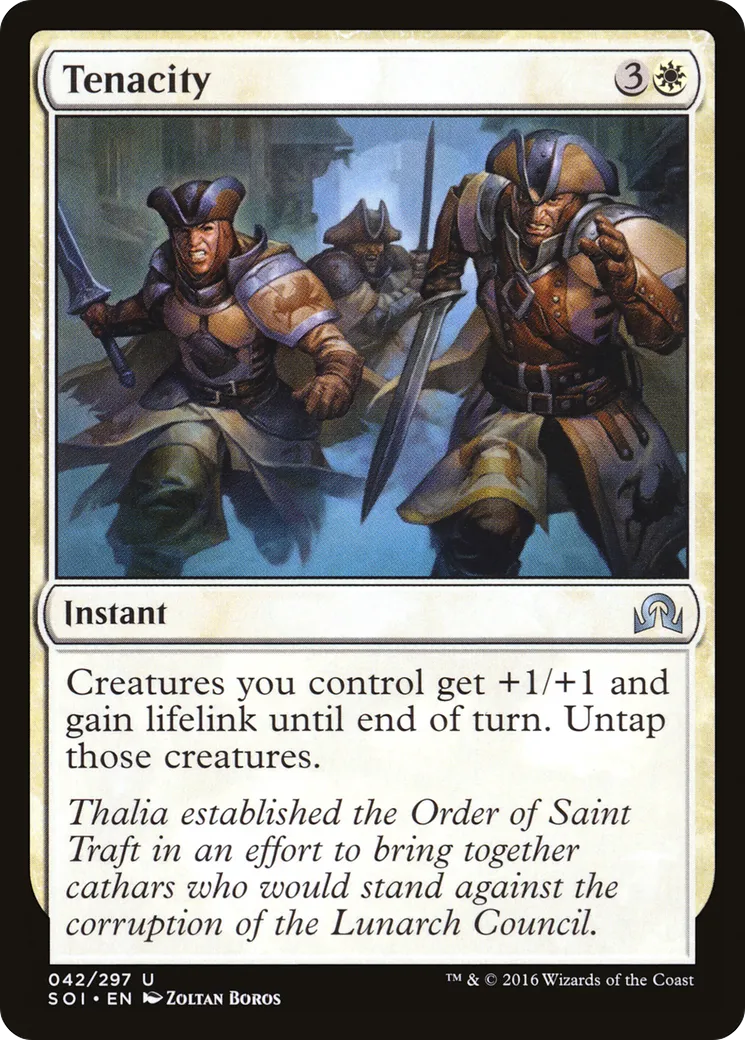 Pertinacité — Shadows over Innistrad — Magic: The Gathering