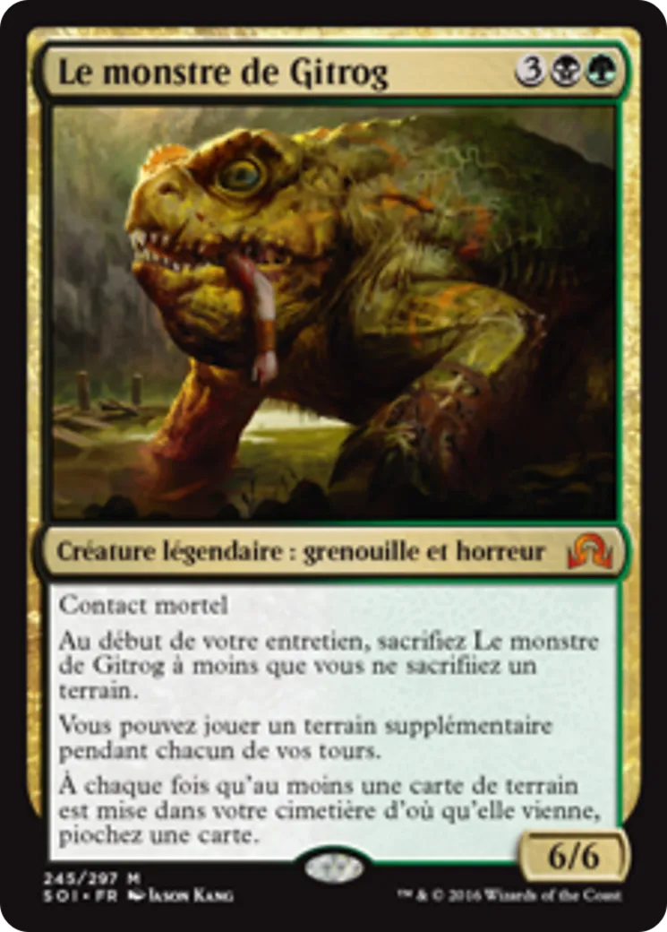Le monstre de Gitrog — Shadows over Innistrad — Magic: The Gathering