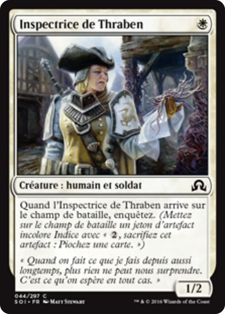 Inspectrice de Thraben — Shadows over Innistrad — Magic: The Gathering