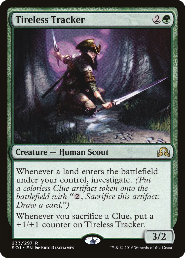 Traqueuse infatigable — Shadows over Innistrad — Magic: The Gathering