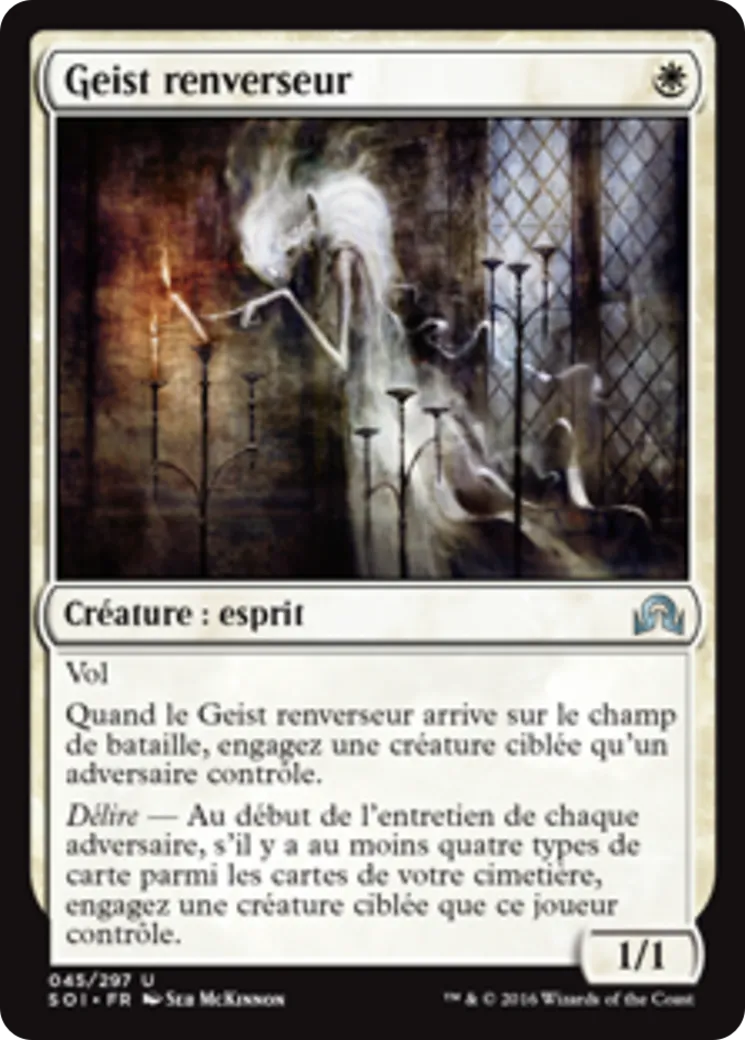 Geist renverseur — Shadows over Innistrad — Magic: The Gathering