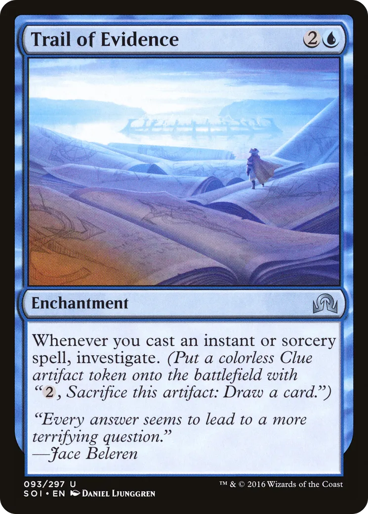 Piste de preuves — Shadows over Innistrad — Magic: The Gathering