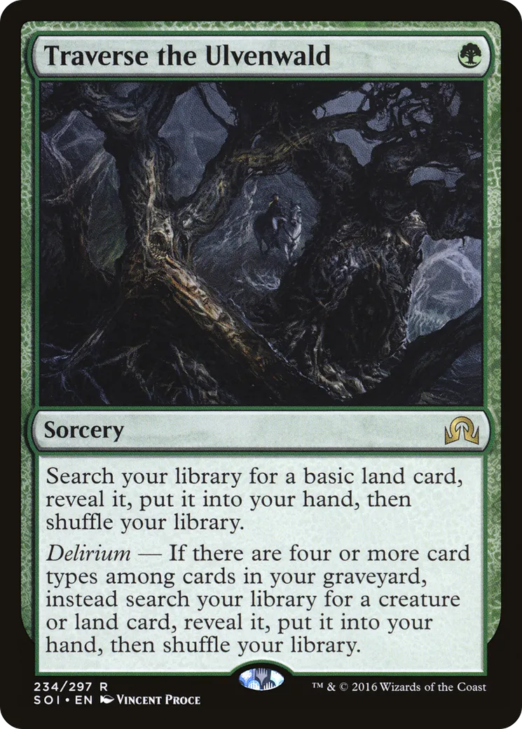 Traverse the Ulvenwald — Shadows over Innistrad — Magic: The Gathering