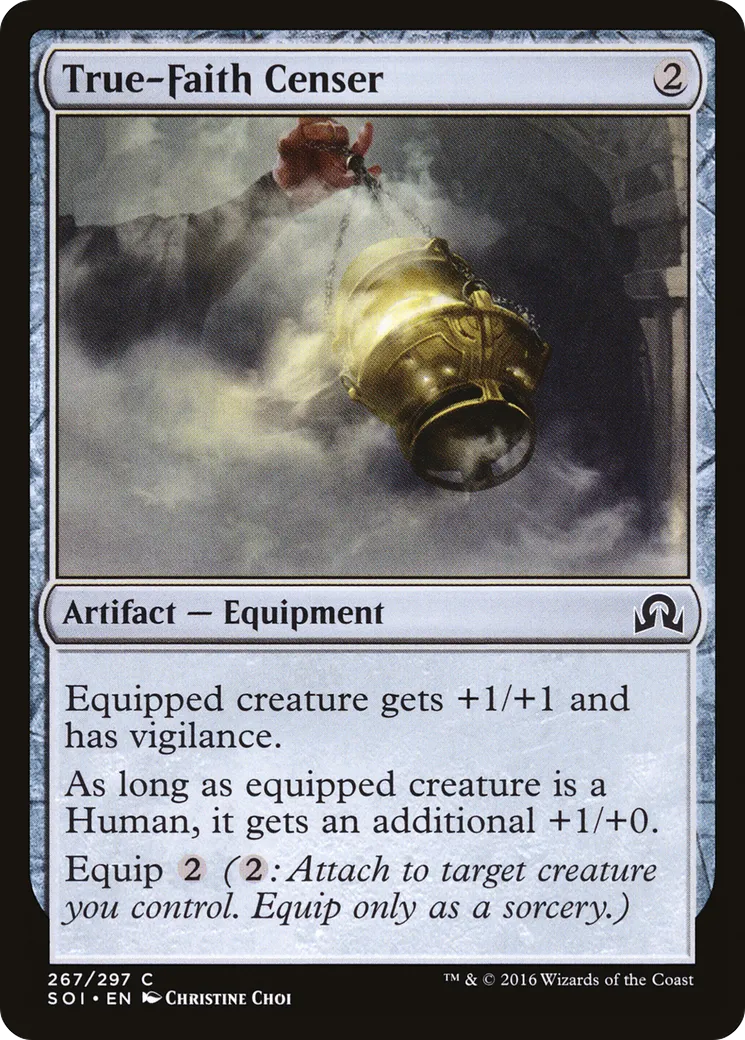 True-Faith Censer — Shadows over Innistrad — Magic: The Gathering