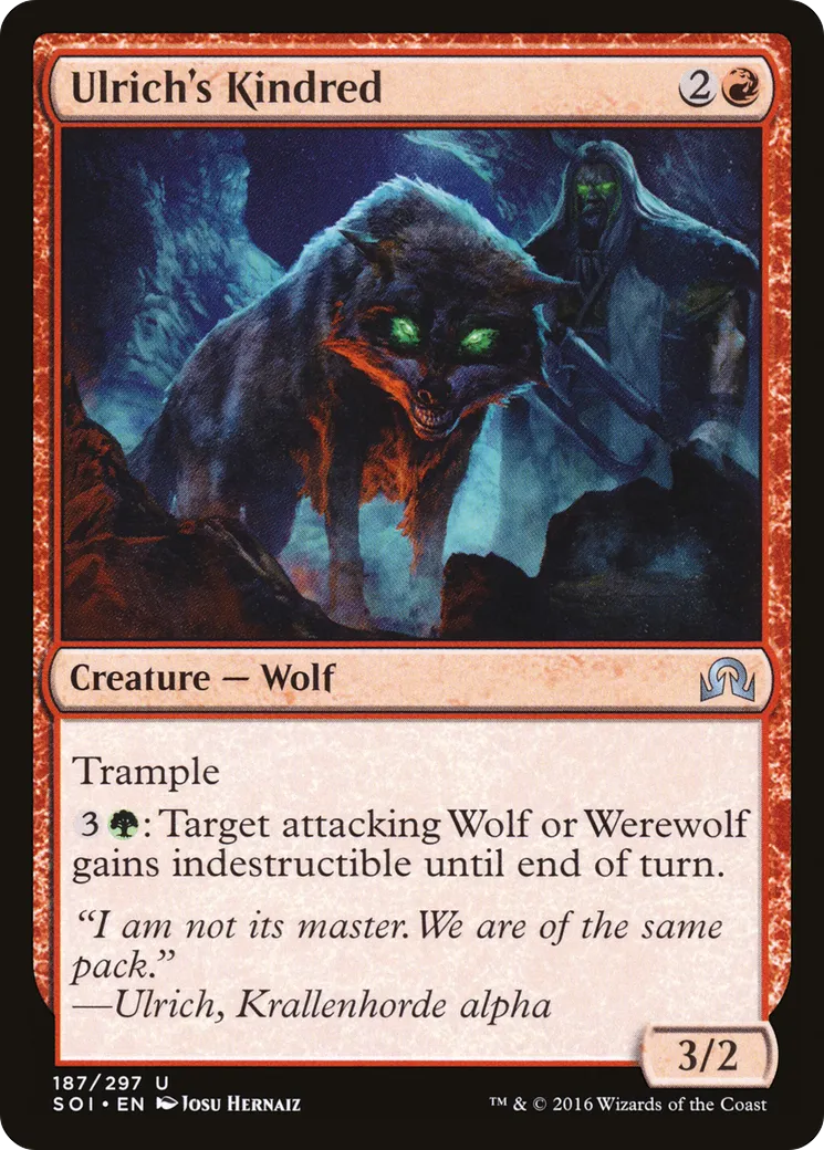 Ulrich's Kindred — Shadows over Innistrad — Magic: The Gathering