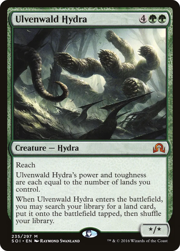 Ulvenwald Hydra — Shadows over Innistrad — Magic: The Gathering