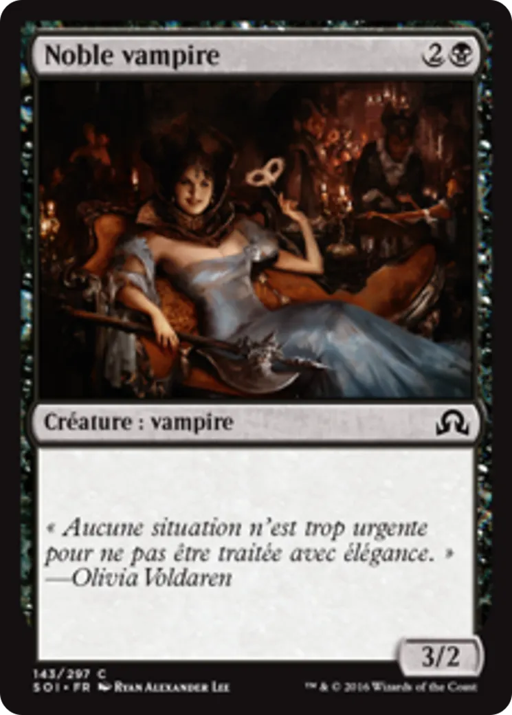 Noble vampire — Shadows over Innistrad — Magic: The Gathering