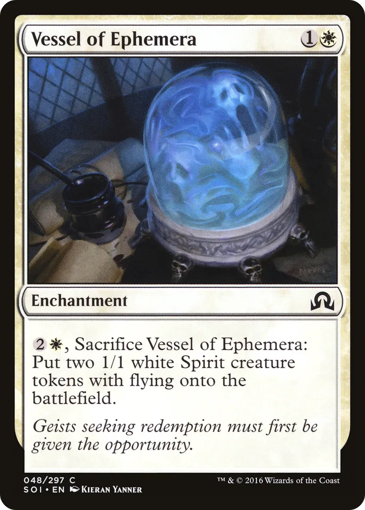 Vessel of Ephemera — Shadows over Innistrad — Magic: The Gathering
