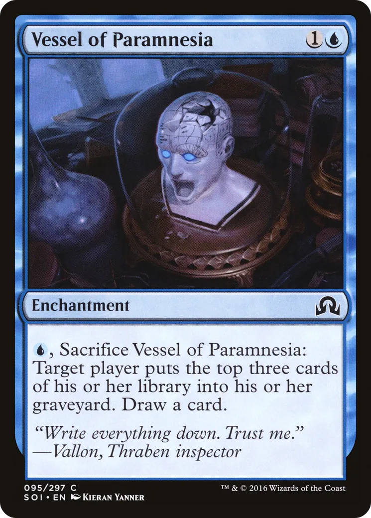 Vessel of Paramnesia — Shadows over Innistrad — Magic: The Gathering