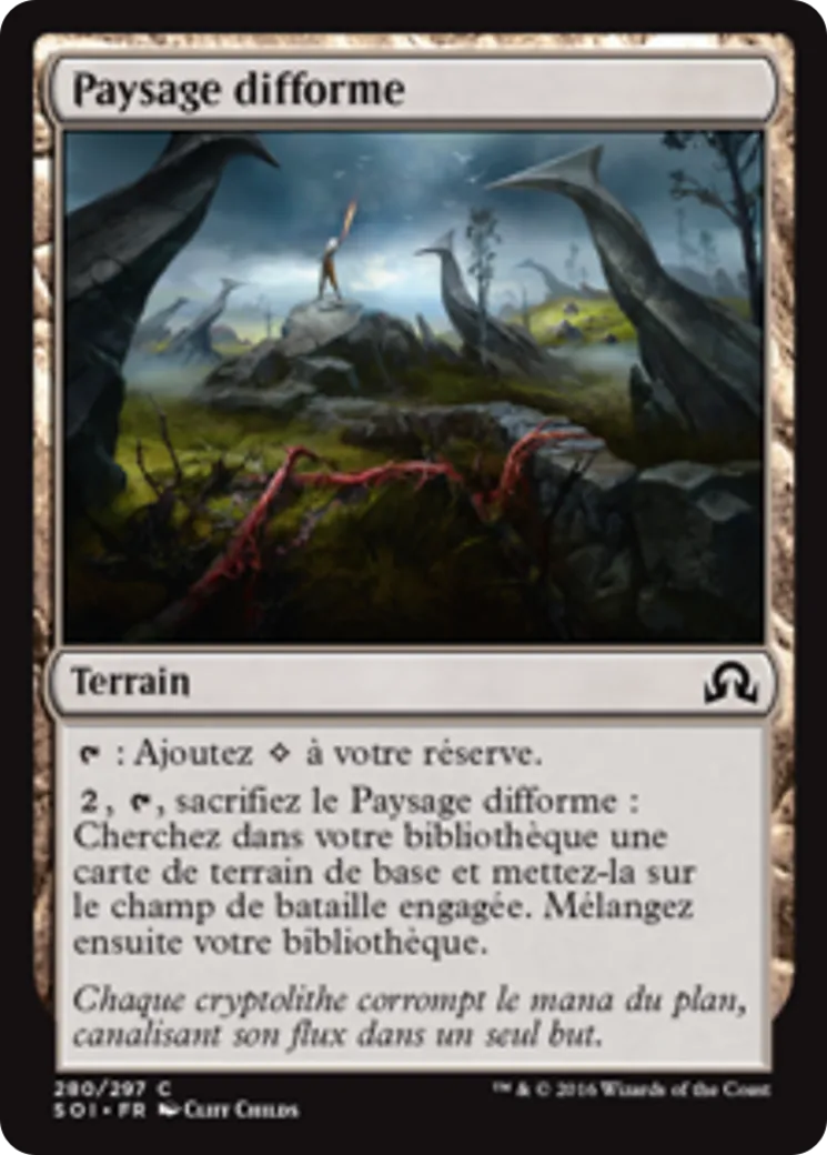 Paysage difforme — Shadows over Innistrad — Magic: The Gathering