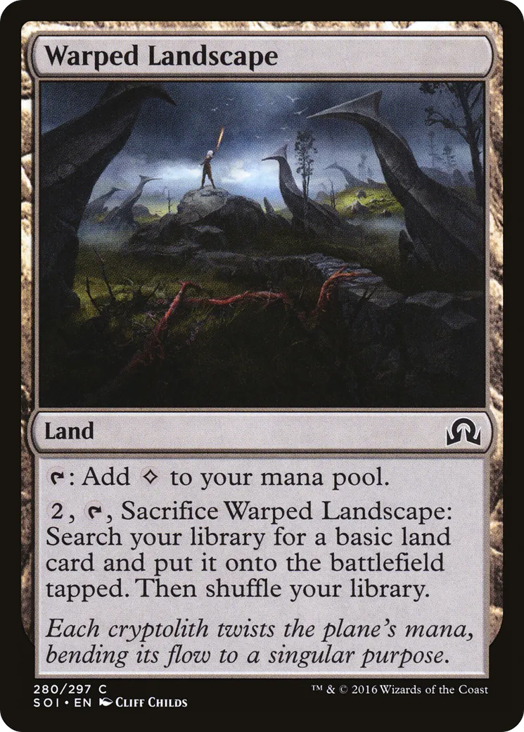 Warped Landscape — Shadows over Innistrad — Magic: The Gathering