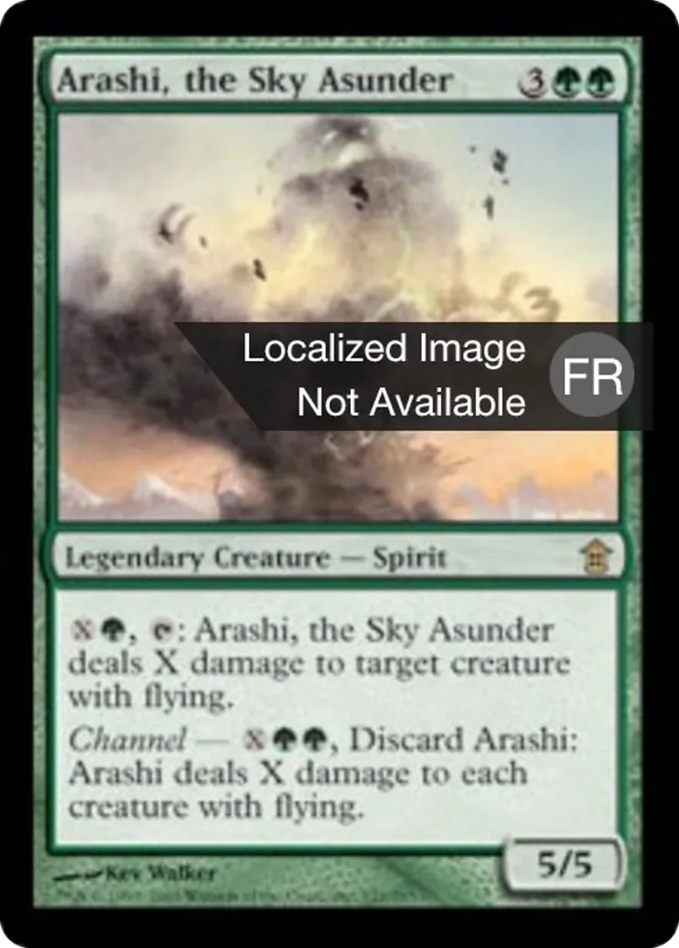 Arashi, le ciel déchiré — Saviors of Kamigawa — Magic: The Gathering